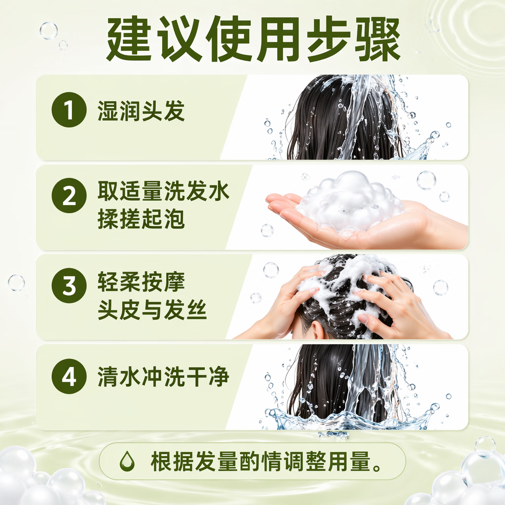 宝诗琪洗发水二硫化硒洗发水毛囊控油去屑止痒头部蓬松皮控油疙瘩 去屑止痒500g*1瓶装