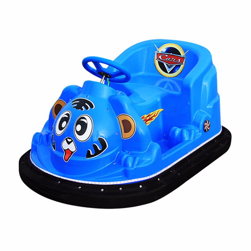 乐林源公园游乐场儿童碰碰车卡通电动车咪咪车广场彩灯双人亲子车电瓶