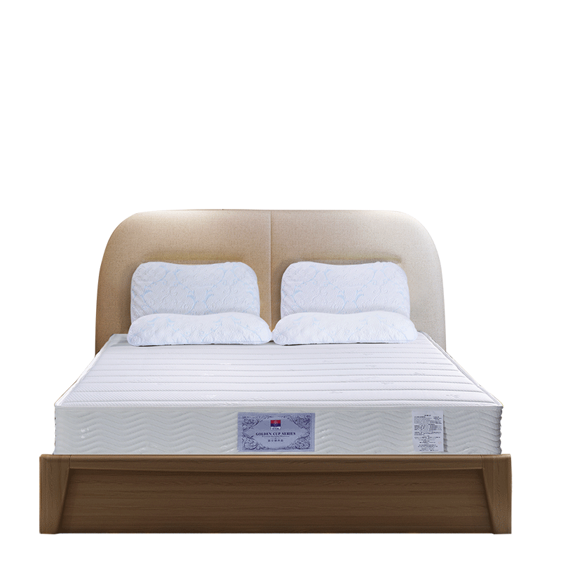 富安娜床垫 整网精钢六环弹簧床垫 1.5m1.8m偏硬款席梦思弹簧床垫 舒睡150*190*22100008453756
