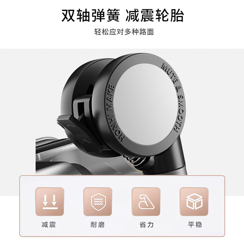 Walker Shop品牌行李箱男铝框登机箱大容量多功能拉杆箱结实耐用密码箱女 银色 24英寸 【托运箱/顺丰快递】