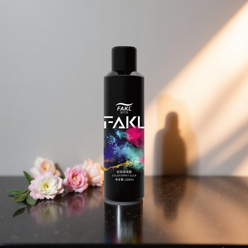 发可乐一次性彩色喷雾流行染发剂艺术照证件照片可用不伤发易清洗 200ML【一次性染发喷雾】便携应急 深棕色【一喷上色】易清洗