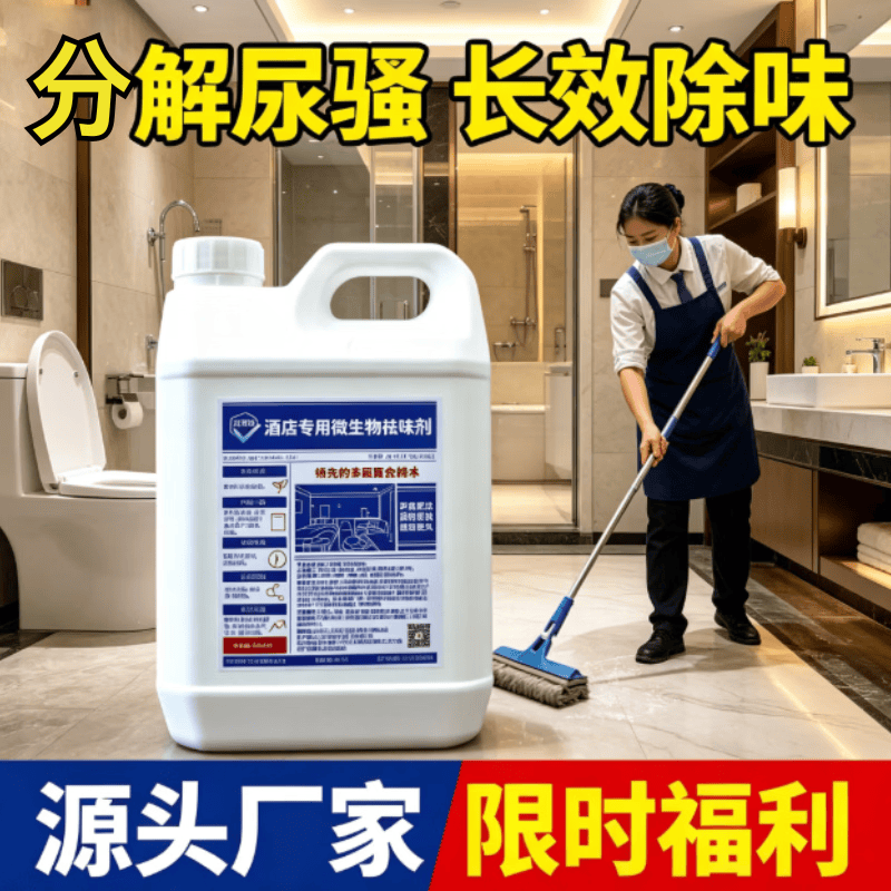 沃满芬益生菌除臭剂空气清新剂复配快速除味祛味微生物持续酒店民宿无毒 2500ml【1桶】 日照森林