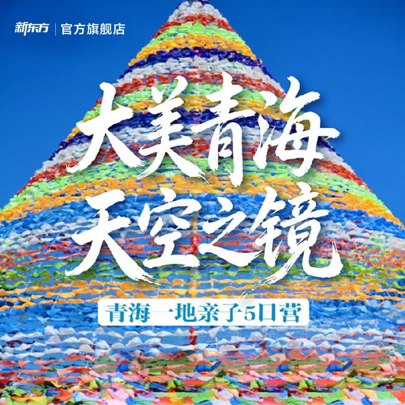 新东方（XDF.CN）【暑假|青海】新东方文旅 大美青海·天空之镜·青海一地五日营研学旅行 青海 5天4晚