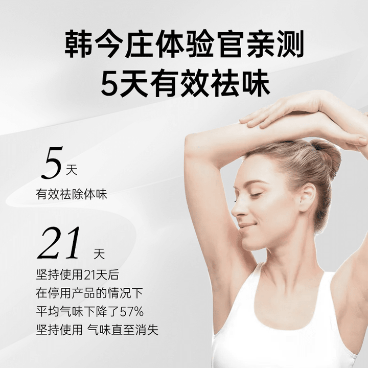 通用韩今庄澳狐净腋霜除腋臭汗臭腋下异味 一瓶 25g