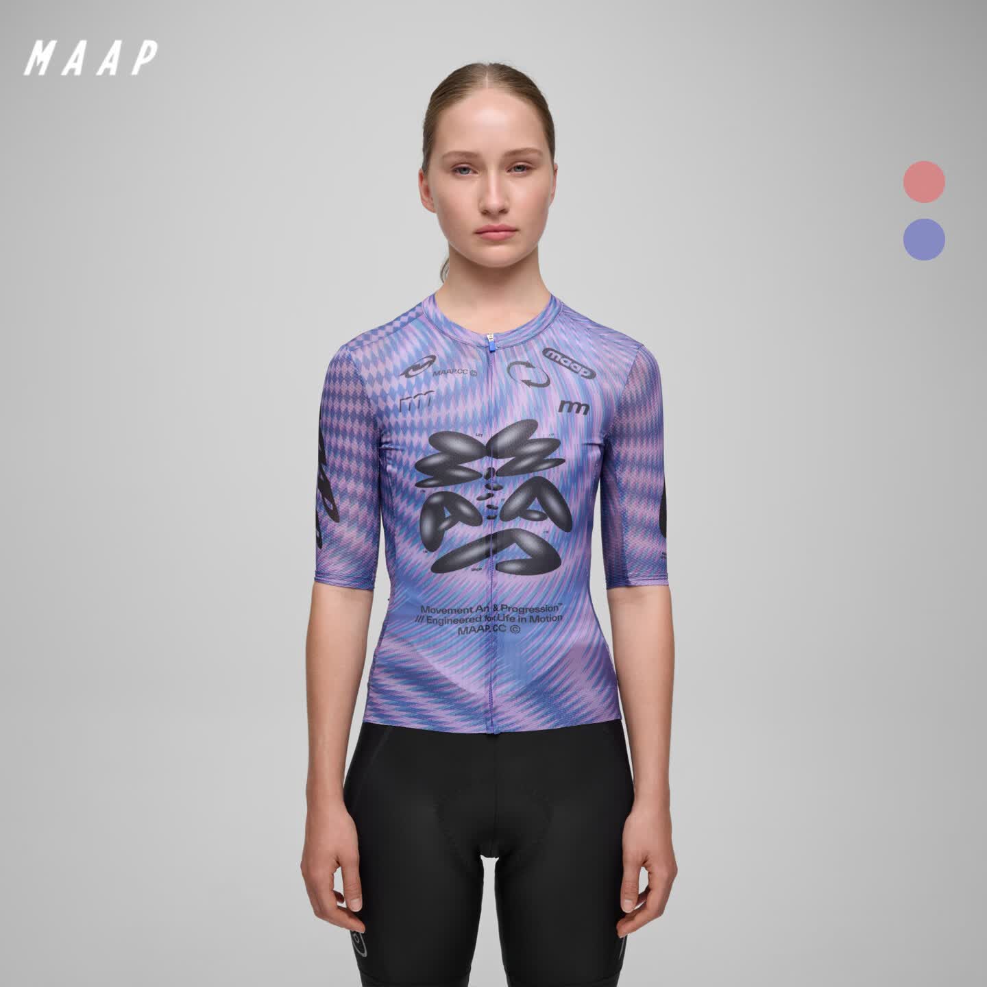 MAAP【新品】 女士 SPECTRUM短袖骑行服夏季排汗透气专业公路车骑行服 幻影棕 XXS