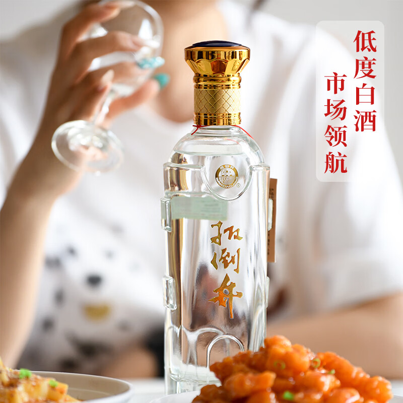 扳倒井白酒 井窖31.7度纯粮食酿造低度白酒 礼盒包装自饮品鉴送礼白酒 31.7度 500mL 1瓶 （光瓶品鉴装）