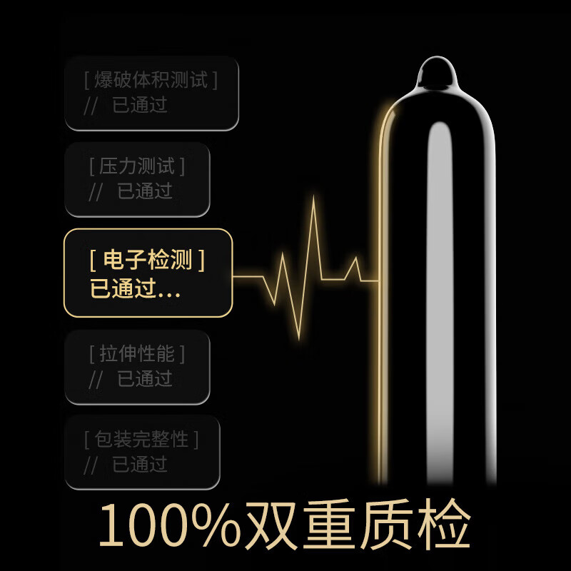 杜蕾斯(durex)001避孕套超薄001裸感 001创tron安全套套 0.001无套裸延时聚氨酯 【薄度之王】纯001超薄黑金5只