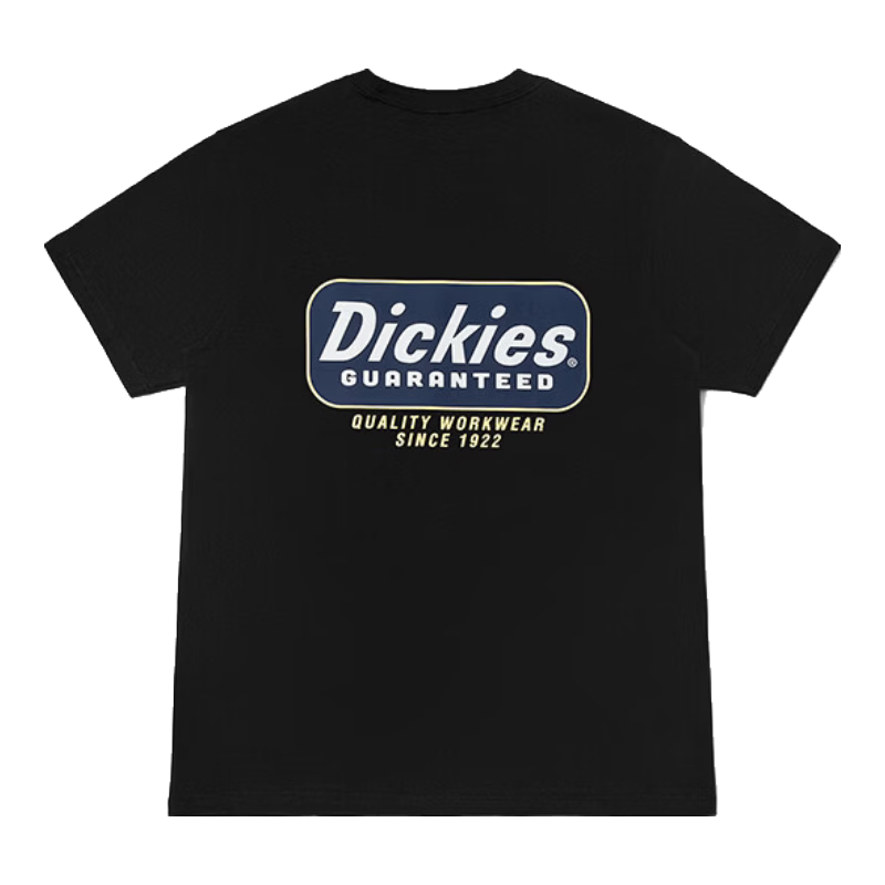 Dickies DK010361男短袖T恤 黑色 XL 49元 - 86线报