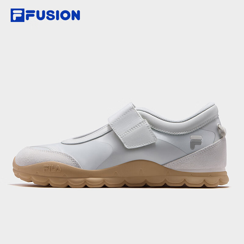 FILA FUSION斐乐潮牌女鞋BOBO BLING MJ薄底鞋2026夏新款玛丽珍鞋 雾珠灰-FD 37.5