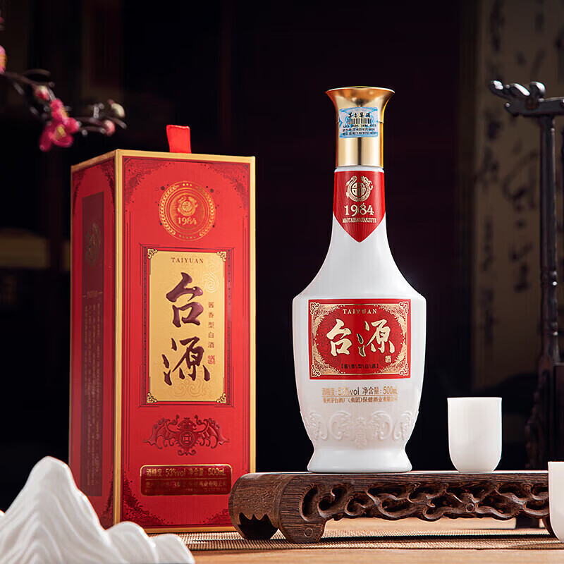 台源酱香型粮食酒53度500ml6瓶整箱 53度 500mL 6瓶 整箱装