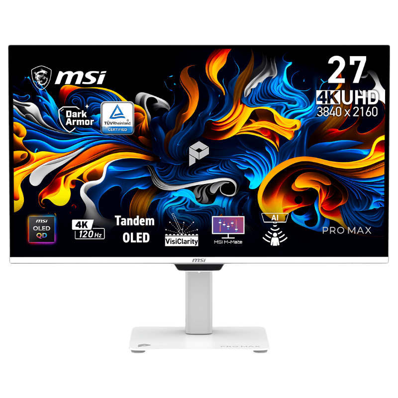 微星 271UPXW12G 27" 4K 120Hz OLED