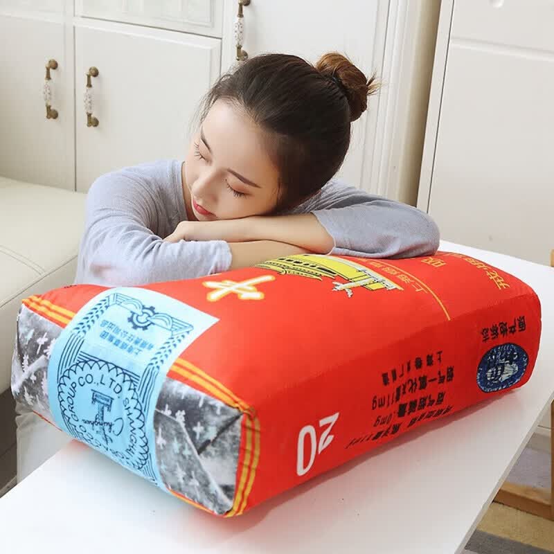 CLCEY烟一条真烟抱枕 网红创意中华抱枕可爱毛绒玩具玉溪来根华子靠枕 中华可抽出一根 40公分