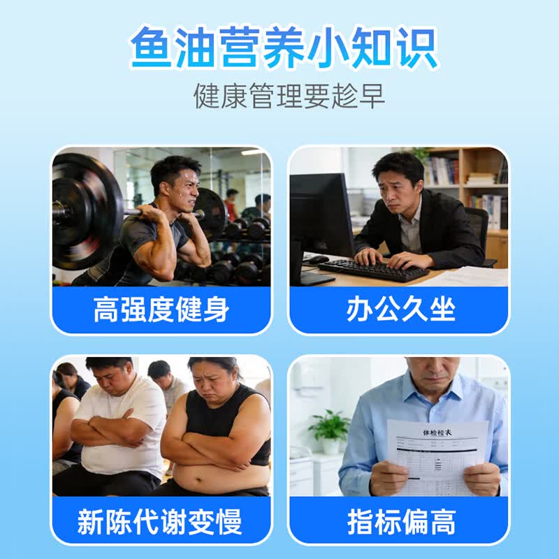 芙莱特鱼油秘鲁深海鱼油成人DHA EPA rTG型 Omega3高纯度中老年人60粒 体验装【鱼油】 60粒*1瓶