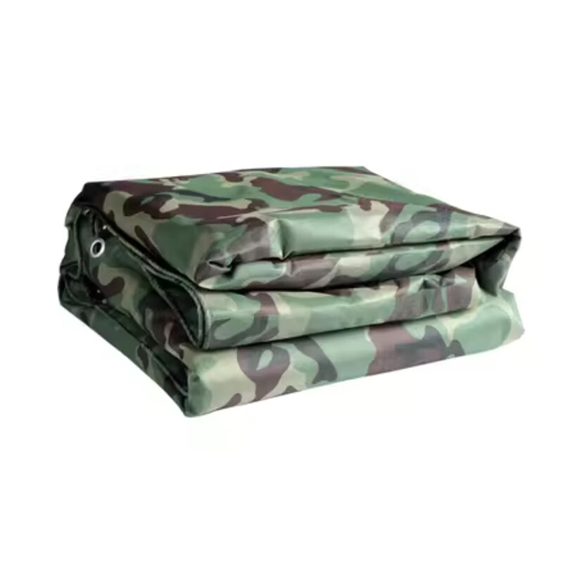 鑫磐基 牛津布 加厚防水迷彩篷布防雨布  3x4.5迷彩帐篷布 单位:块