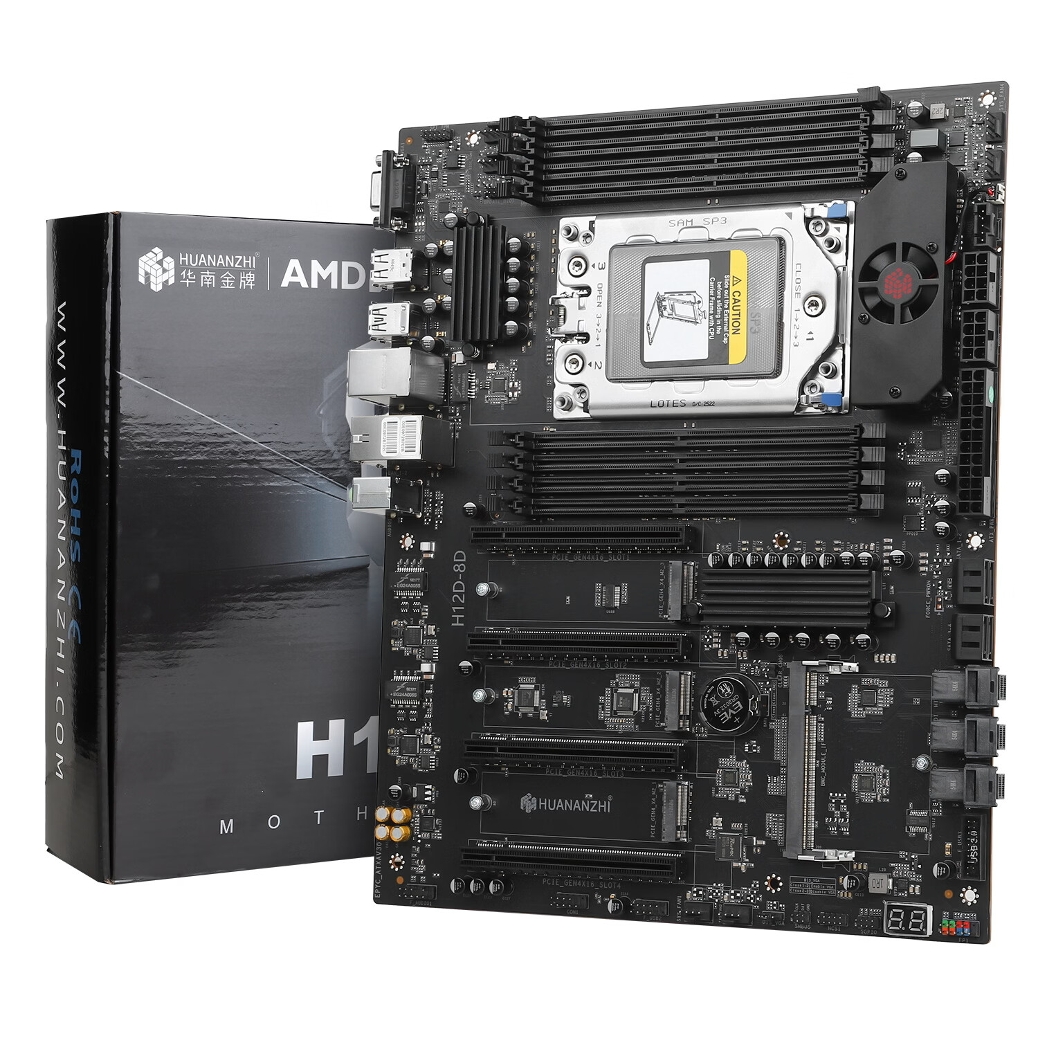 华南金牌 H12D 8D EPYC7002 AI BMC IPMI2.0 H12D 8D BMC EPYC 图 4