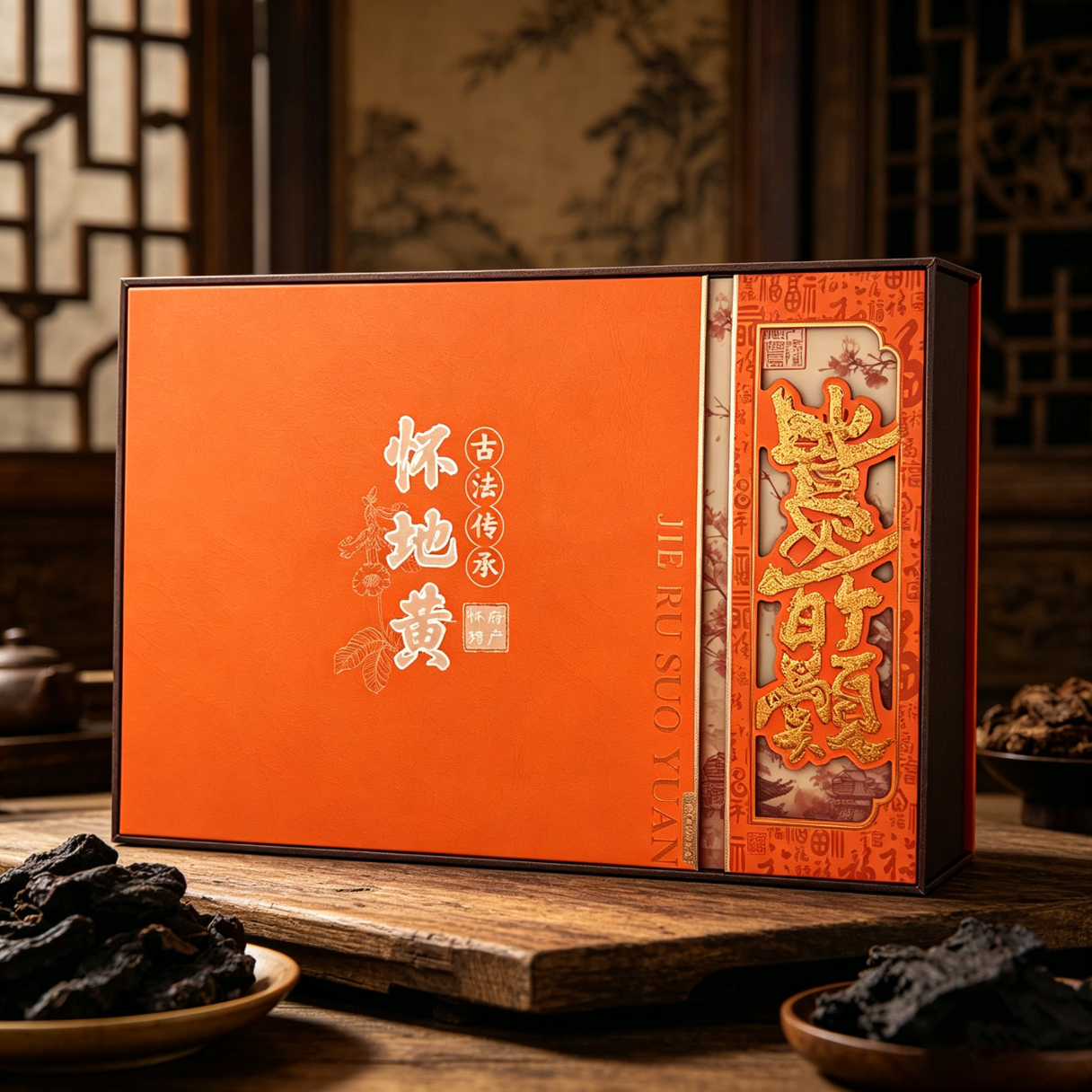 怀地宝九蒸九晒熟地黄怀地黄 九蒸九晒熟地黄 460g*1盒