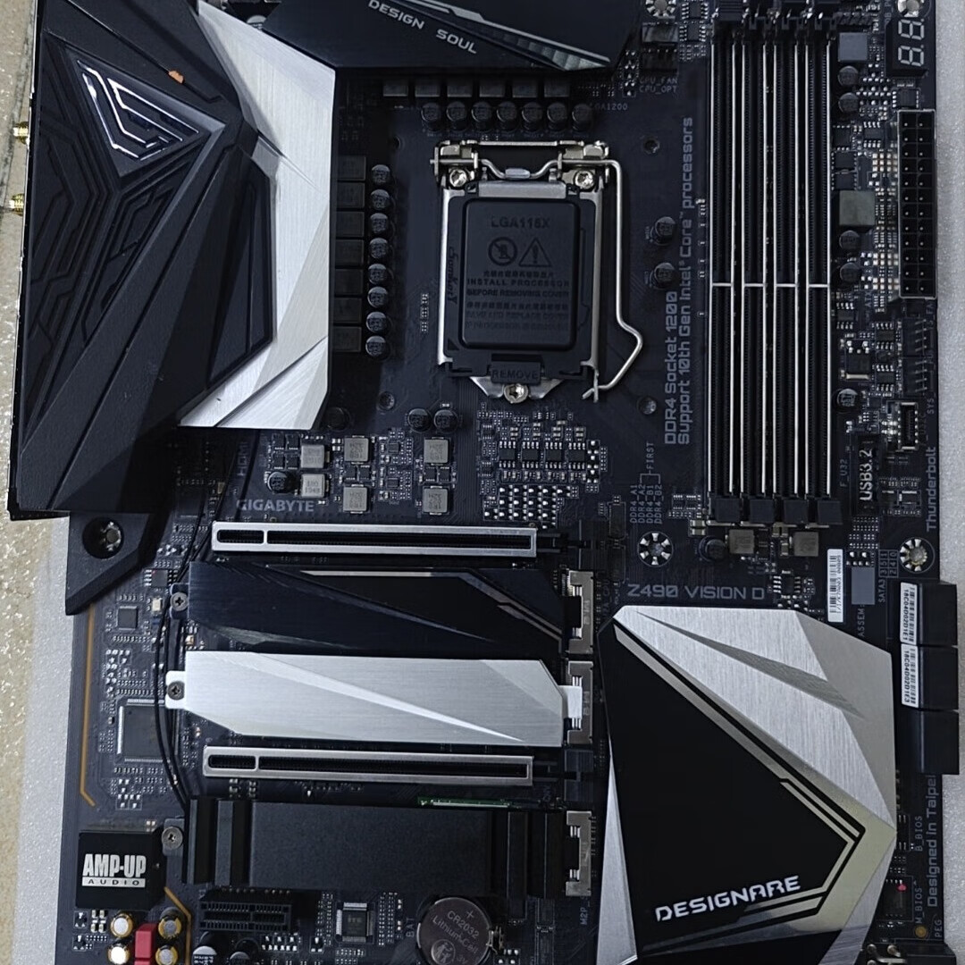 GIGABYTE技嘉/GAMING X/AORUS MASTER支持10代CPU 技嘉Z490 VISION D