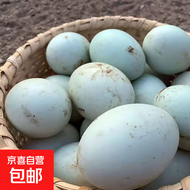【农场直发】新鲜鸭蛋农家散养绿色食品50-60g*10枚整箱批发营养 6枚