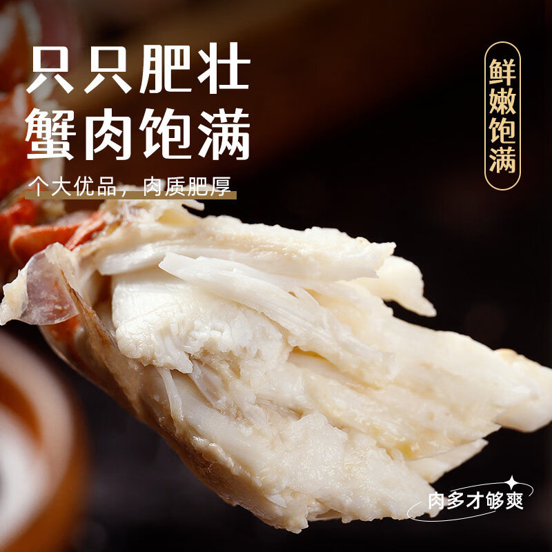 【保鲜不保活】山姆东东农场 梭子蟹鲜活大螃蟹舟山飞蟹 中秋送礼 精选梭子蟹3斤【5-7两/只,约4-7只】