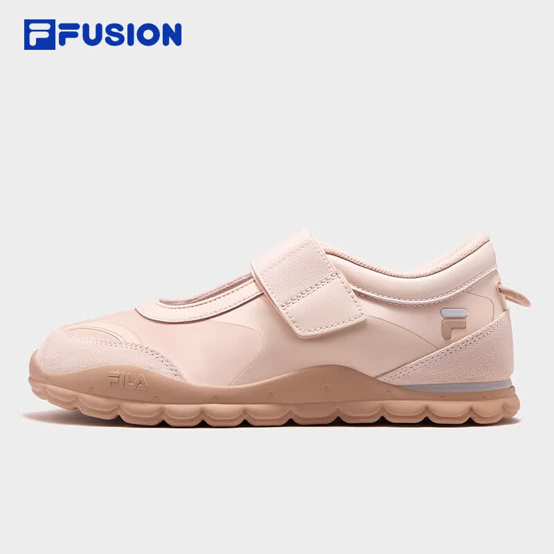 FILA FUSION斐乐潮牌女鞋BOBO BLING MJ薄底鞋2026夏新款玛丽珍鞋 桃色粉-CT 36