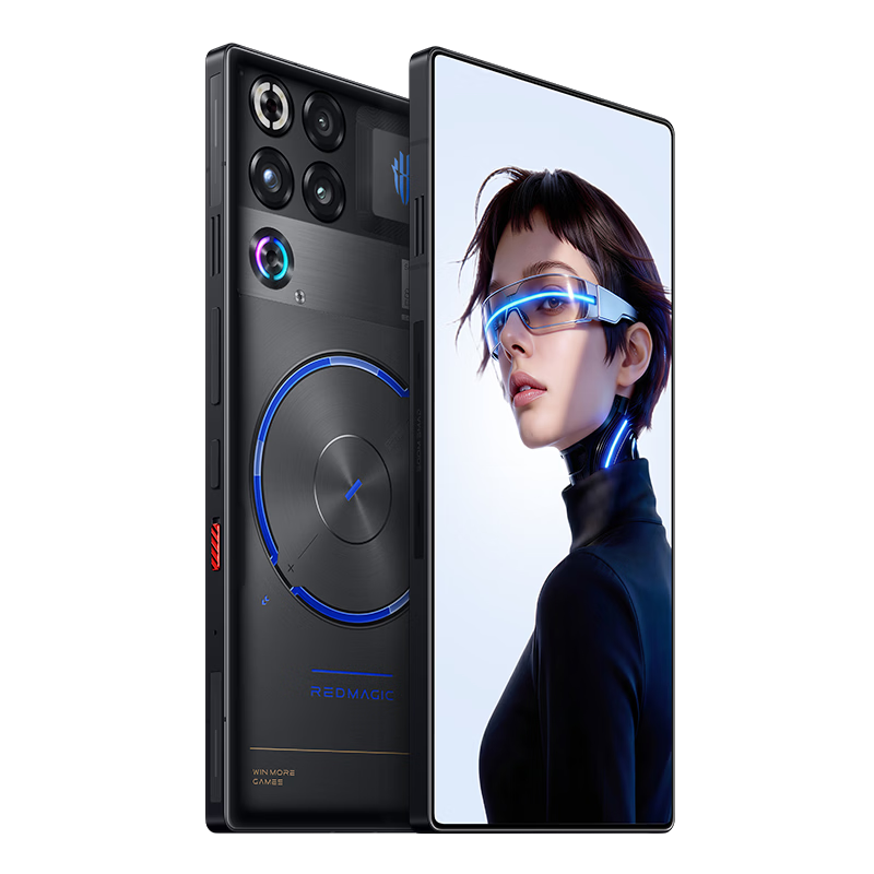 努比亚(nubia)红魔11S Pro+第五代骁龙8至尊领先版 16GB+512GB 氘锋透明暗夜 双冷散热 游戏手机