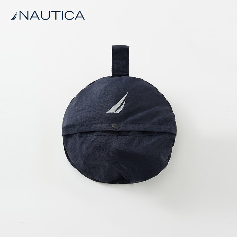 诺帝卡（NAUTICA）诺帝卡童装男童女童渔夫帽夏季儿童遮阳防晒帽头饰户外出游帽子 藏青【可收纳】