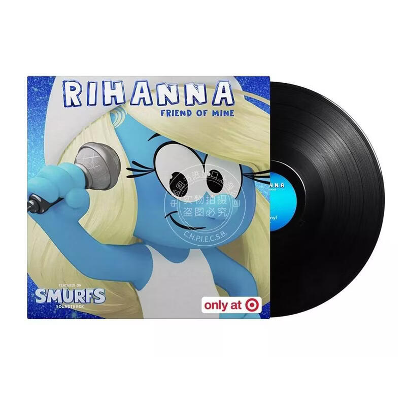 现货【中图音像】蕾哈娜 Rihanna 迷你黑胶唱片版 Friend Of Mine（Target独家4寸胶）1LP