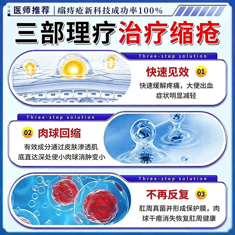今古透日本原装进口痔疮膏痔疮凝胶专用去肉球断根专用特强效药痔治根断 100%特效:5+4【已帮助2w+患者】 痔疮膏内外混合痔丨非敖东
