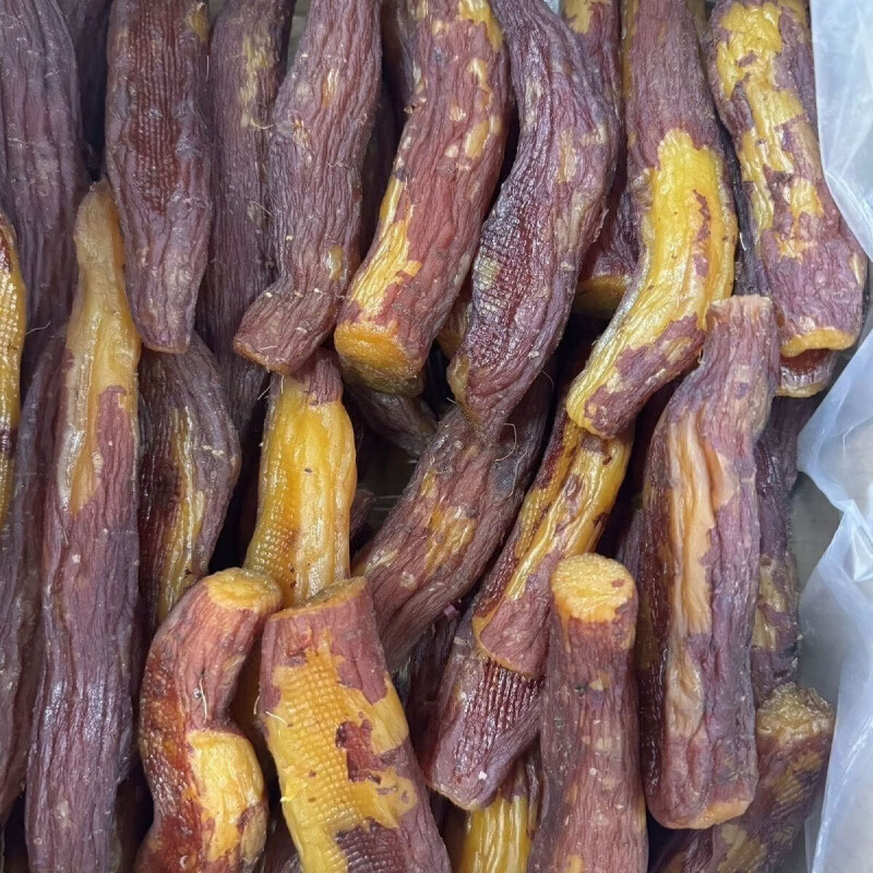 榴莲红瑶烤薯干无添加糖浆软糯香甜原味香薯干红薯干蜜薯代餐零食 红瑶榴莲烤薯干200g*1袋