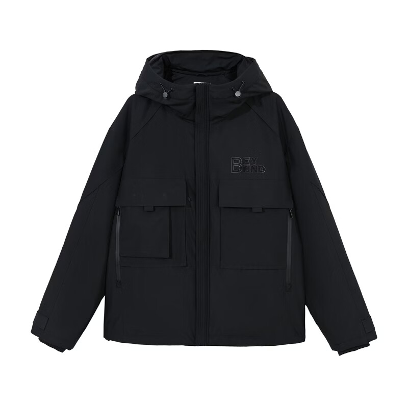 杰克·琼斯(JACK&JONES)男士羽绒服合集 225412004E40黑色 L (180)
