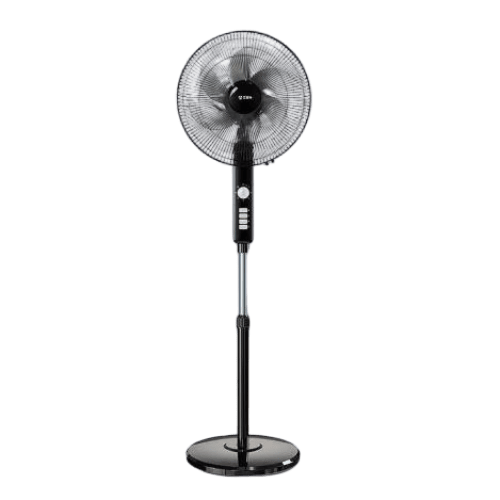 艾美特（AIRMATE）电风扇家用落地扇6叶远距强风电扇立式轻音静音节能办公室客厅卧室黑色经典款CS35-X25 【经典黑】机械六叶落地扇
