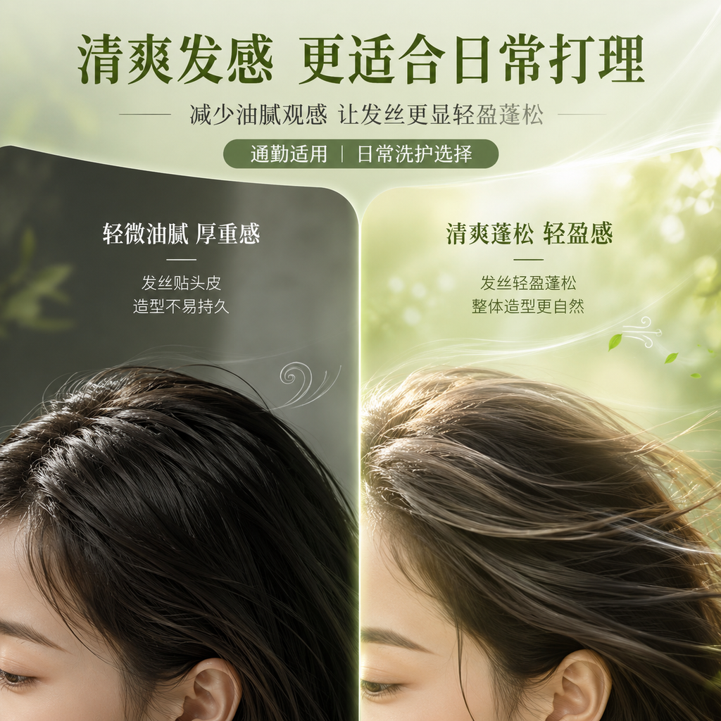 宝诗琪洗发水二硫化硒洗发水毛囊控油去屑止痒头部蓬松皮控油疙瘩 去屑止痒500g*1瓶装