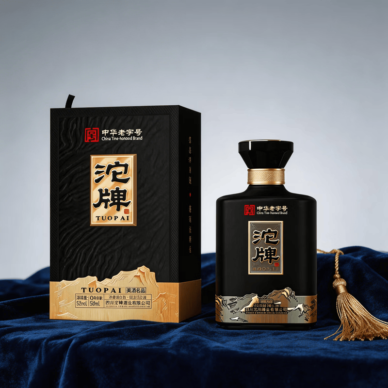 沱牌 浓香型白酒 商务送礼婚宴喜酒 52度 500mL 2瓶