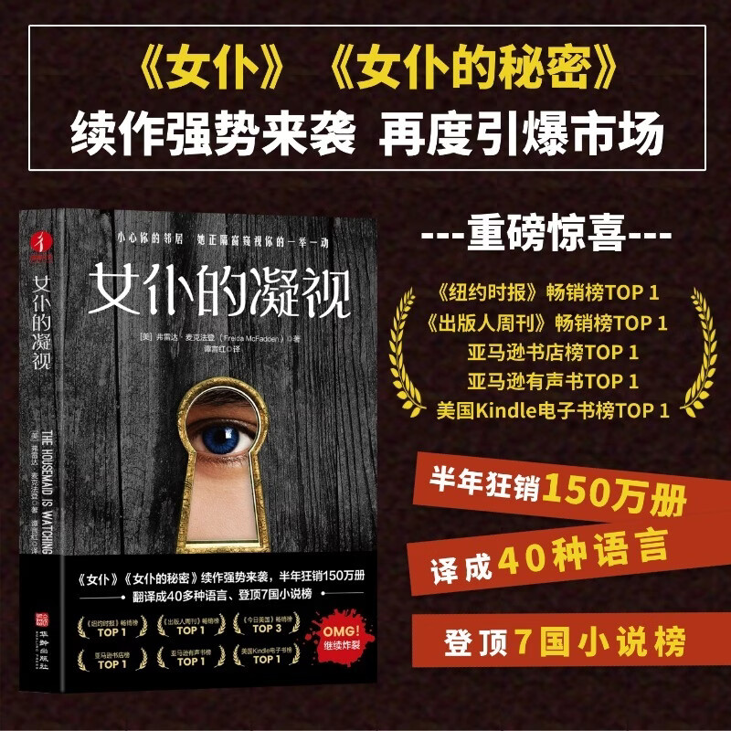 女仆的凝视 悬疑、惊悚、推理、侦探、东野圭吾、爽文、电影原著、欧美小说
