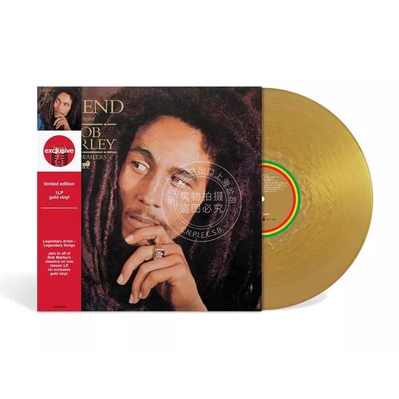 现货【中图音像】鲍勃·马利 Bob Marley 传奇 Legend（Target独家金胶）1LP