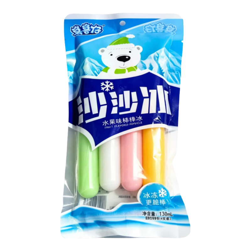 （多单合并发货）儿童零食办公室充饥食品 棒棒冰4支*2袋