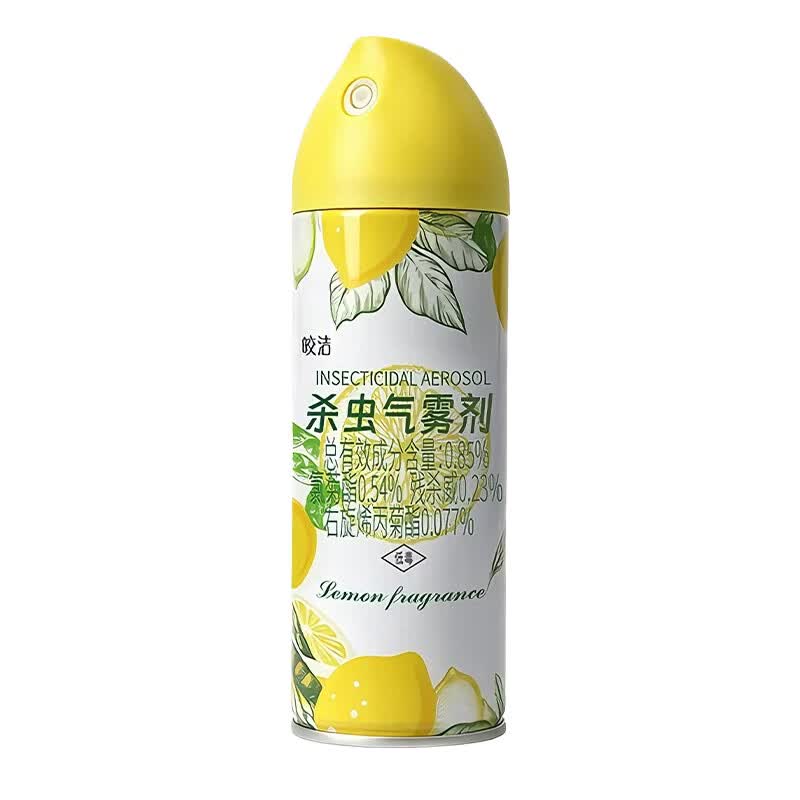 皎洁杀虫剂灭蚊子蟑螂药气雾剂多害虫灭杀神器家用强力喷雾床上可用 260mL 1瓶