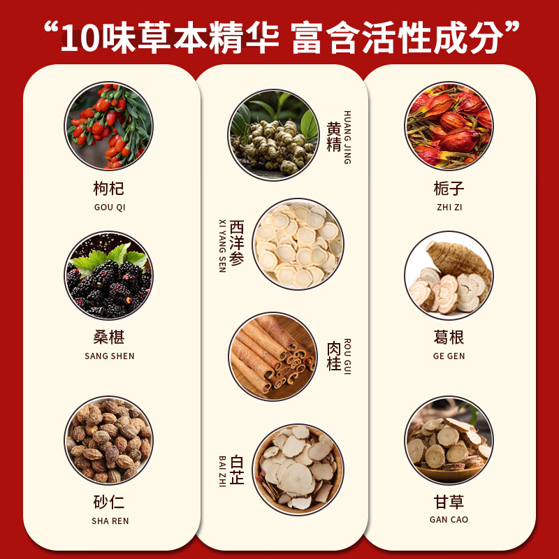 椰岛黄精酒 回忆 33度 年货节日送礼送长辈 52度 500mL 2瓶 福星高照 礼盒装