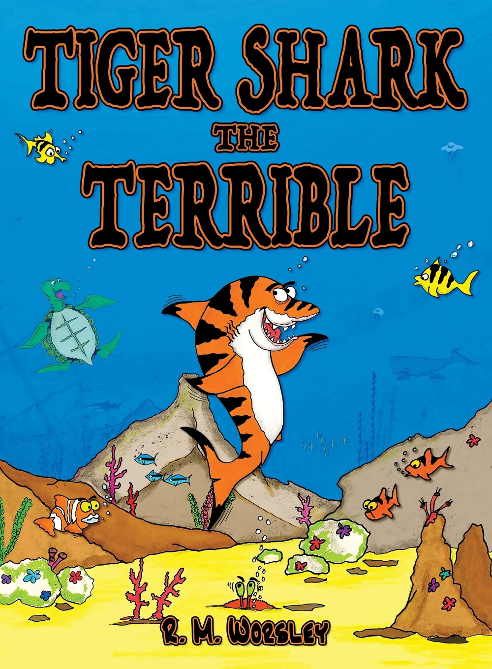 预售 按需印刷 tiger shark the terrible