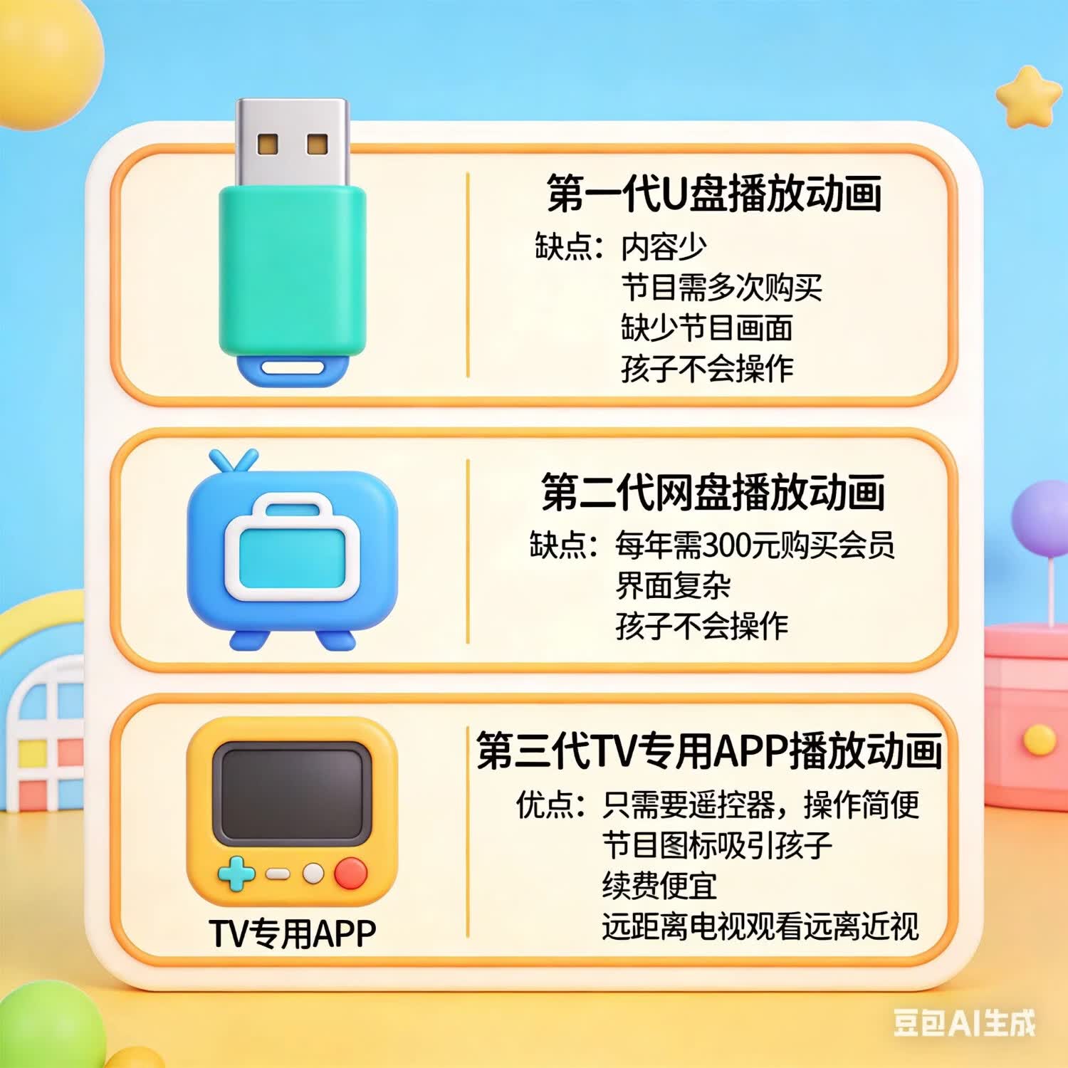 魔百和分级娃纯英语动画机顶盒(英语分级动画视频会员版机顶盒,共计1169部) 纯英动画机顶盒+免费送1年充值码