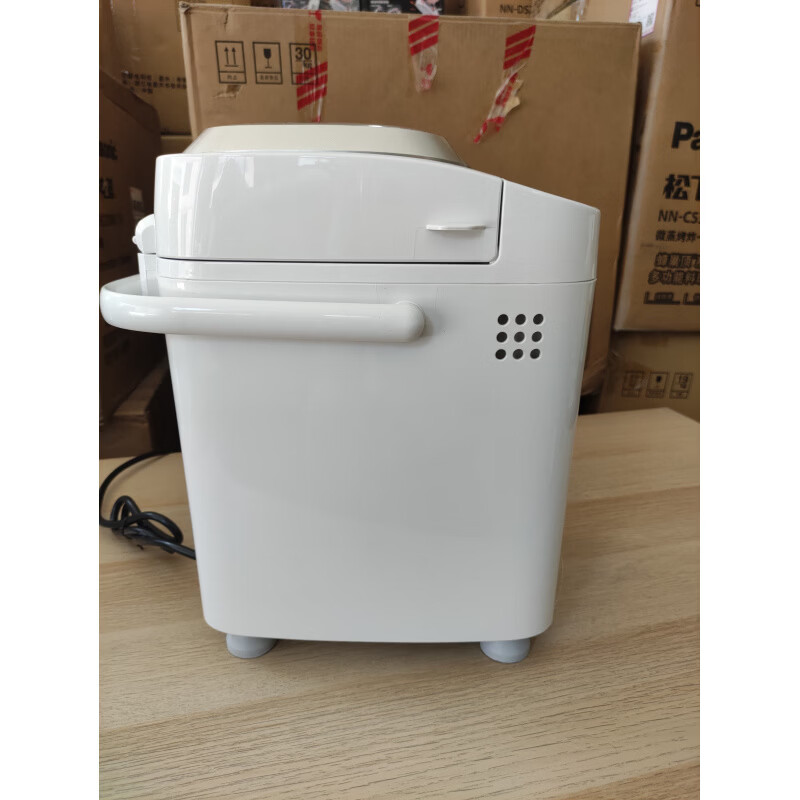 松下(Panasonic)面包机WTP1001烤面包机家用全自动变频自动多功能和面500g WTP1001-机器9新-包装破损