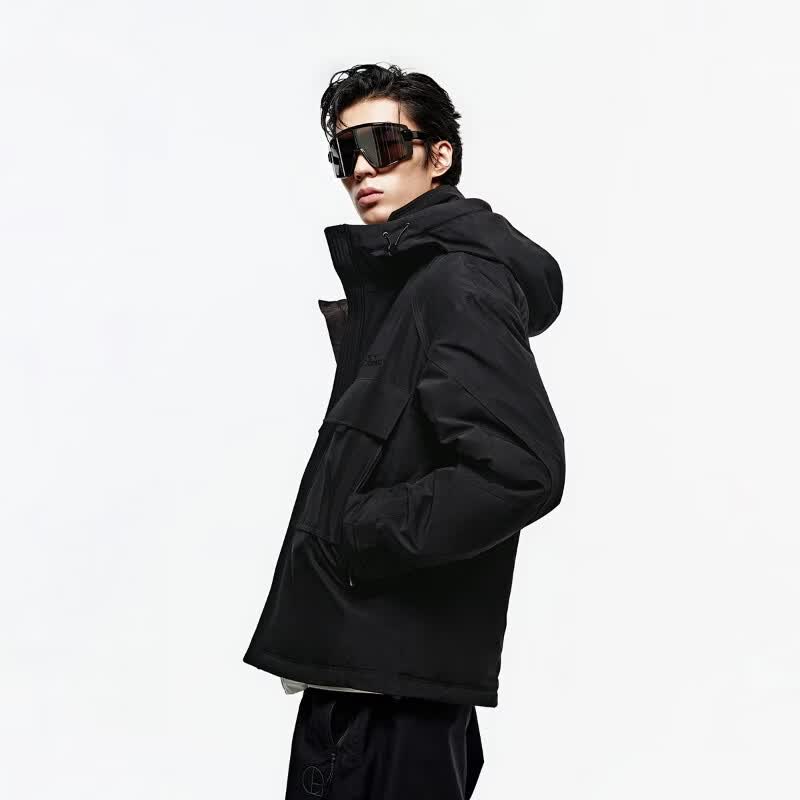 杰克·琼斯(JACK&JONES)男士羽绒服合集 225412004E40黑色 L (180)