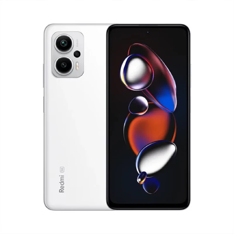 小米(MI)红米MIUI/小米 Redmi Note 12T Pro澎湃OS国行百元 冰雾白 套餐一 单机 8GB+128GB