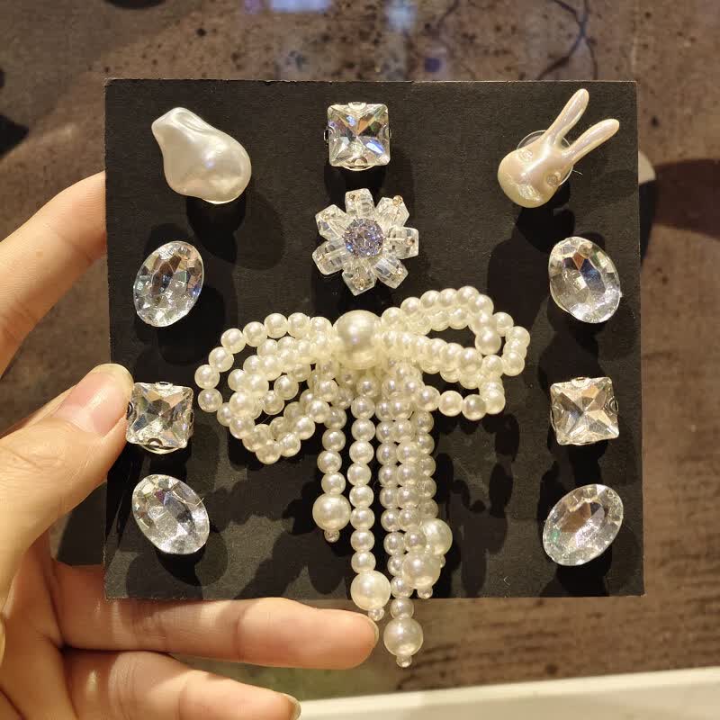 千百绘【白露同款】洞洞鞋配饰适配crocs鞋花配饰智必星可拆卸鞋扣 【白鹿同款】流光梦境【掉色生锈包退】