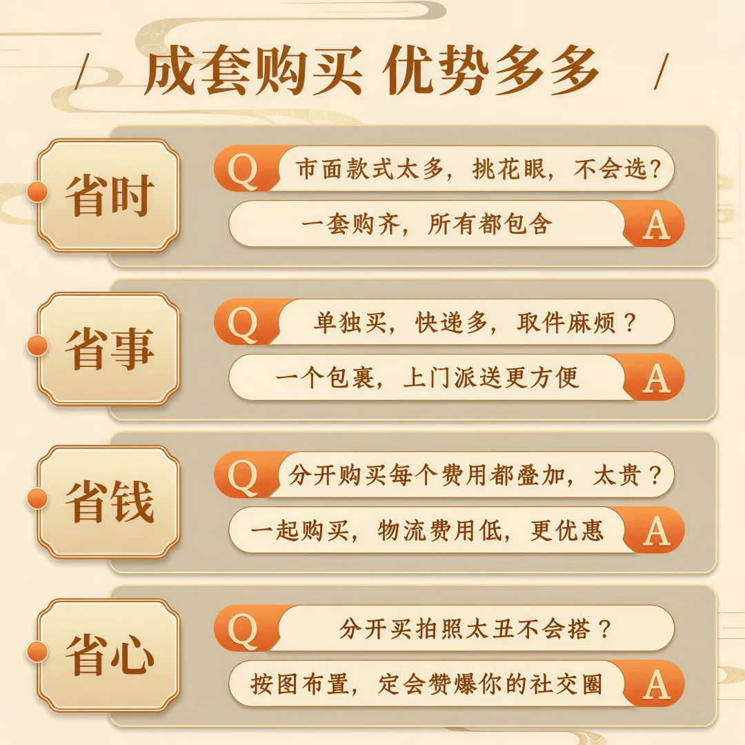 赟娅五谷丰登摆件玄关置物新房乔迁之喜装饰新居布置搬家入宅礼物全套 财源广进五件套【手提礼盒】乔迁开业送礼首选
