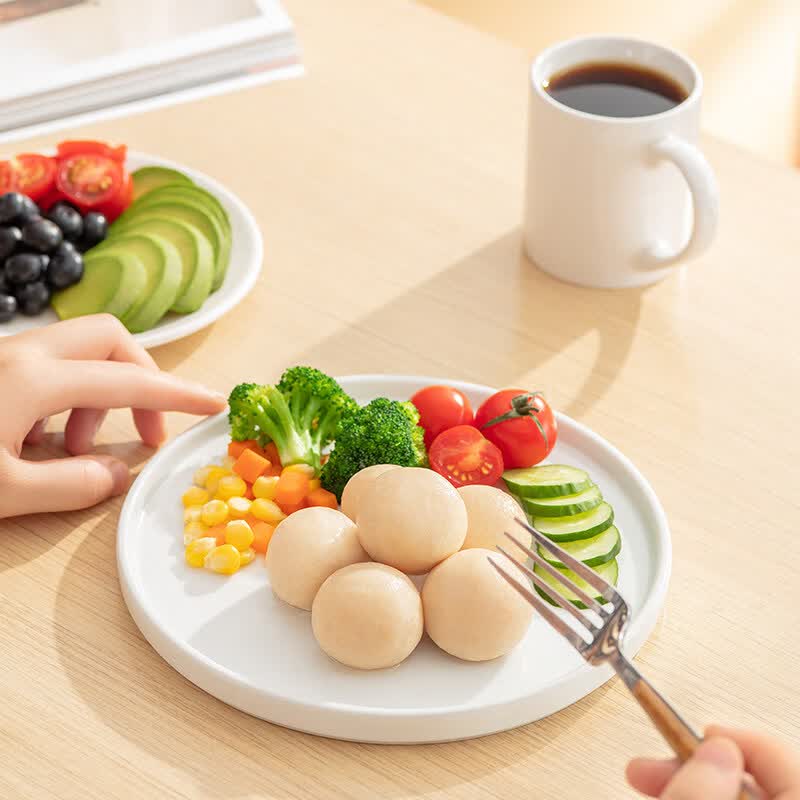 优形弹弹鸡胸肉丸低脂肪健身鸡肉丸轻食代餐卡高蛋白即食零食 原味鸡肉丸12袋（72颗）576g