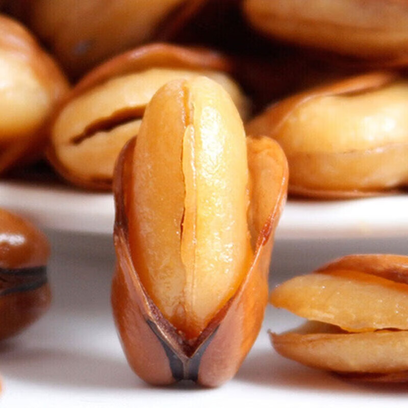 味滋源网红休闲坚果炒货原味干果 追剧宅家小吃 多口味特产 兰花豆 120g/袋  2袋 1份