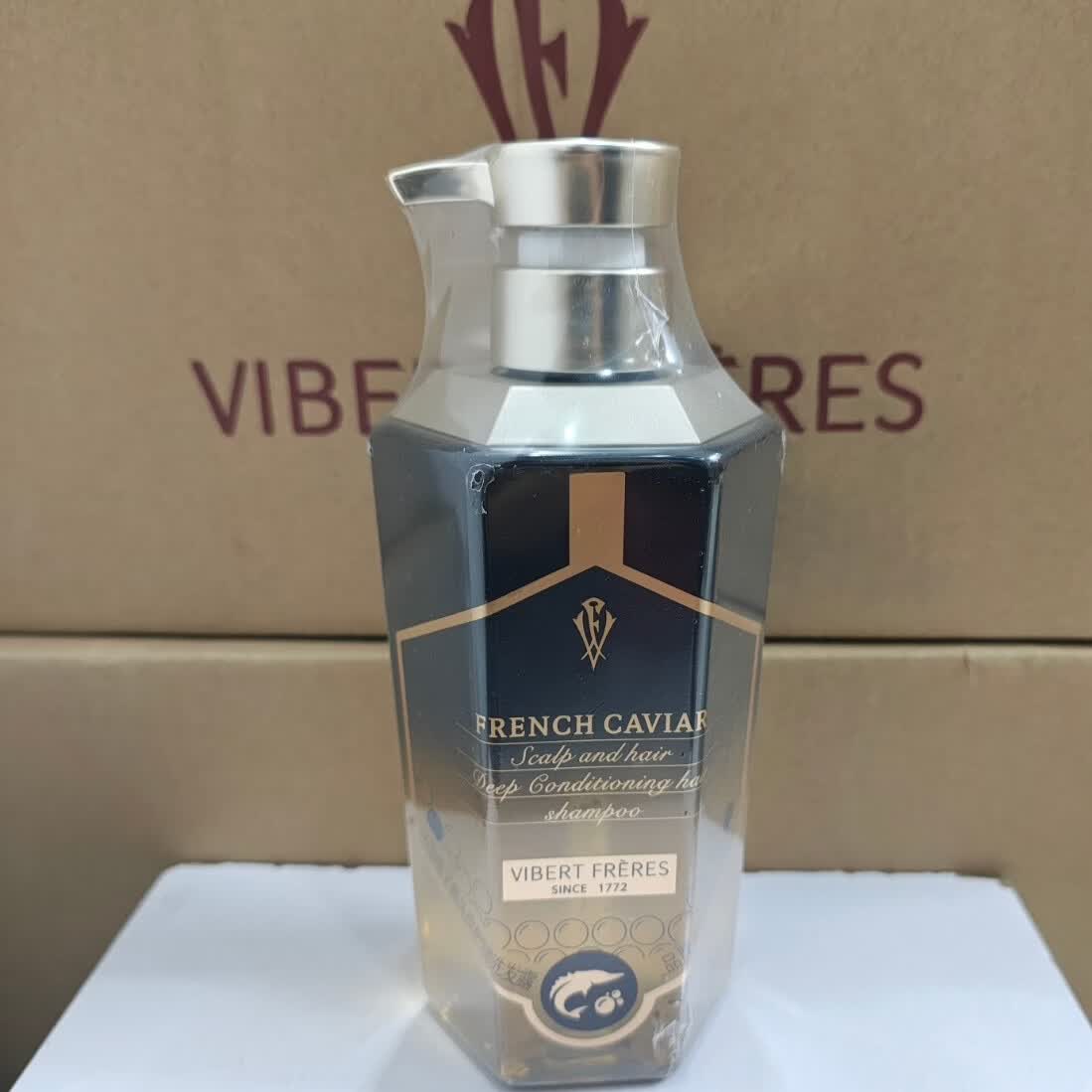 薇弗法国VF薇弗花蜜洗发水柔顺顺滑改善毛躁强韧发丝洗护沐套装正品 鱼子酱头皮护理洗发露500ml