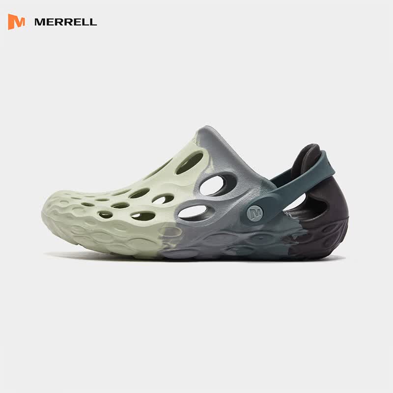 迈乐（Merrell）运动户外HYDROMOC毒液2洞洞透气轻便一脚蹬沙滩凉鞋溯溪J6911绿41