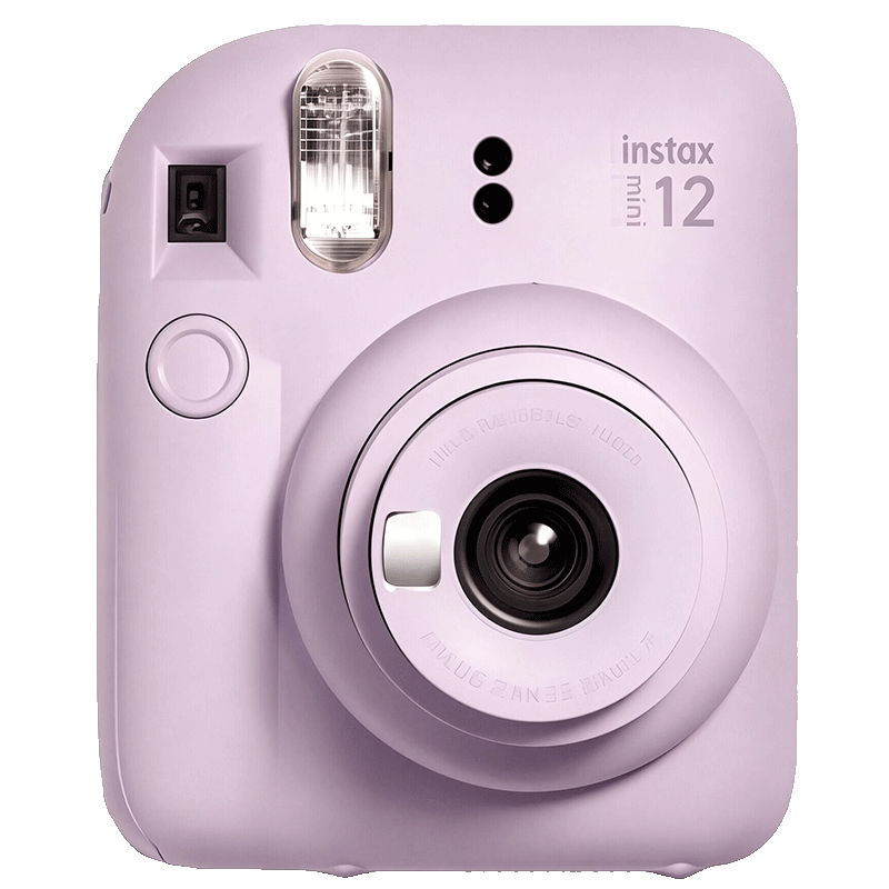 富士（FUJIFILM）instax 拍立得mini12 一次成像相机 mini11/41三寸相纸 女生七夕生日礼物 奖品【刮刮乐抽相纸】 Mini12 鸢尾紫【爆款直降】 官方标配【不含相纸】